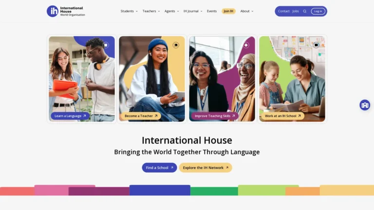 IH World Site Screenshot